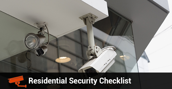 Residential Security Checklist